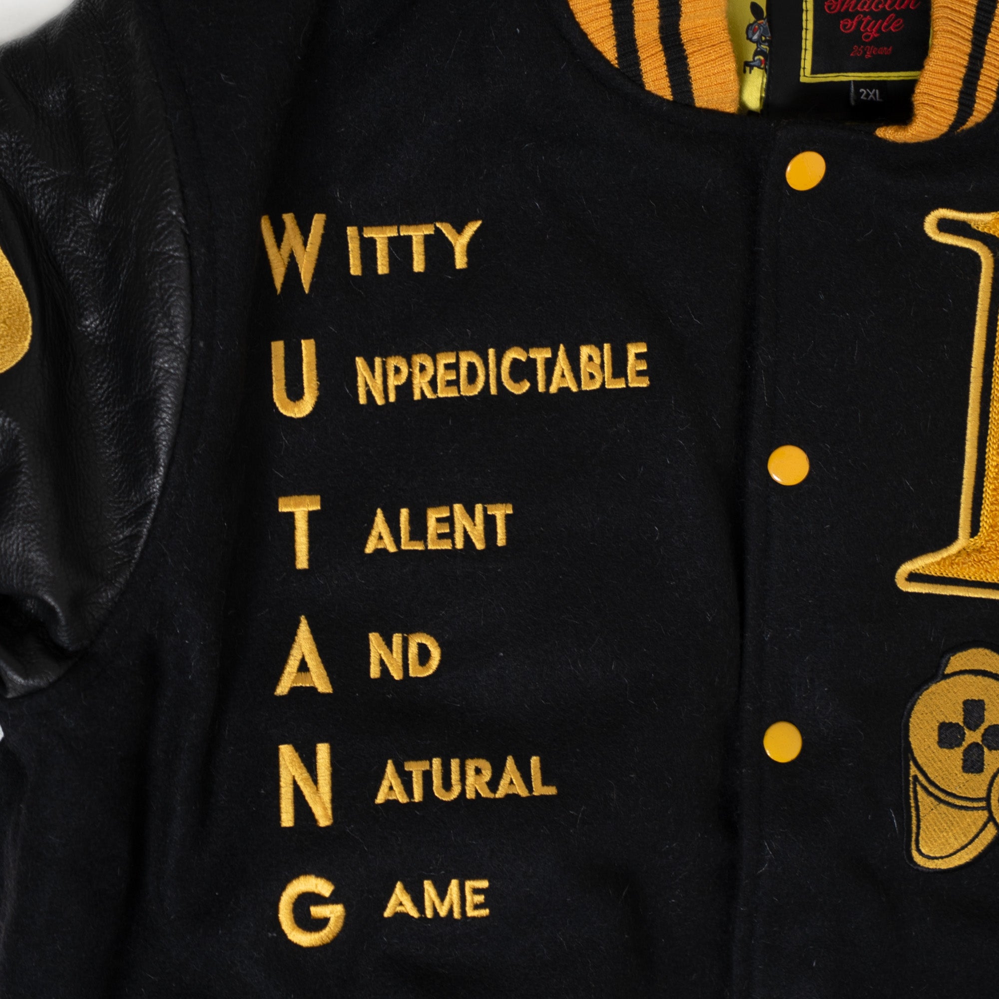 Wu-Tang: Shaolin Style 25th Anniversary Varsity Jacket — Raekwon 'Chef' Edition (2024)