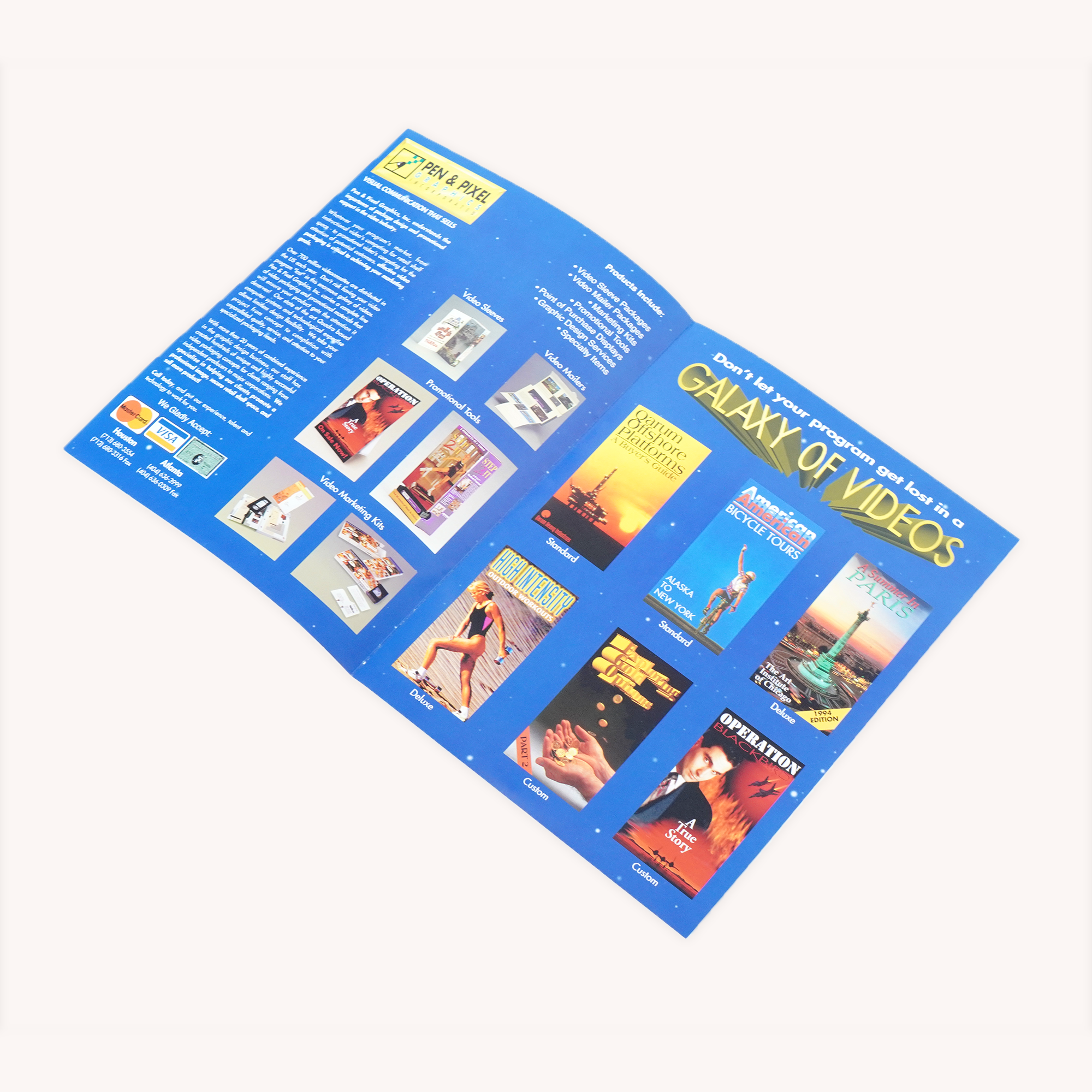 Pen & Pixel Graphics Brochure (1993)