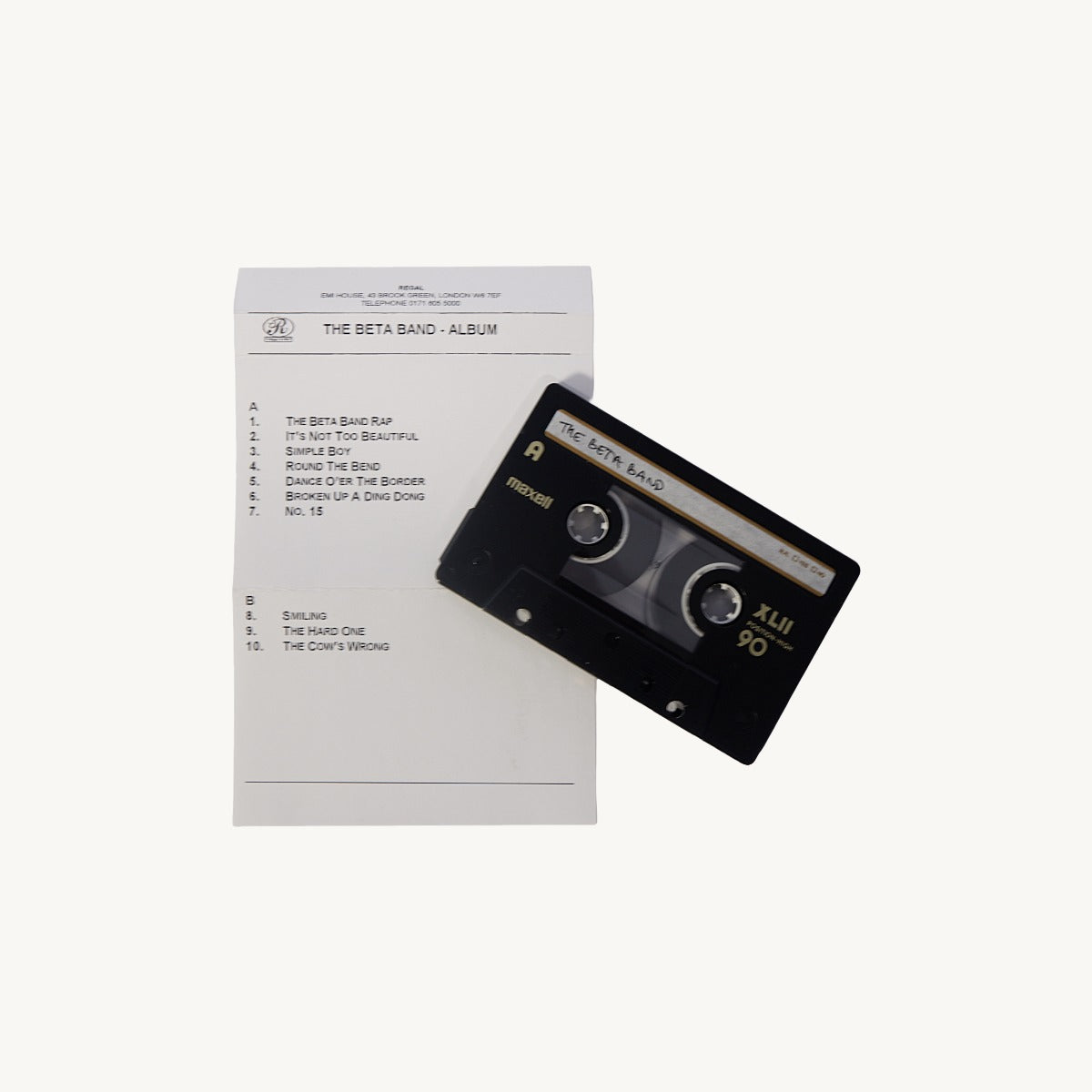 The Beta Band - Album Working Archive