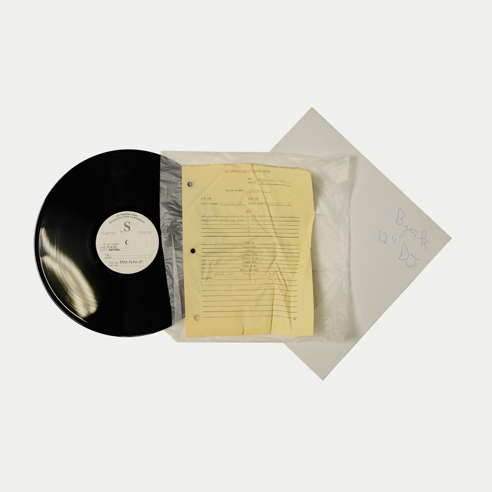 Lot 5: Björk – “Violently Happy” (Masters at Work Remix) Test Pressing – Early Approval Copy