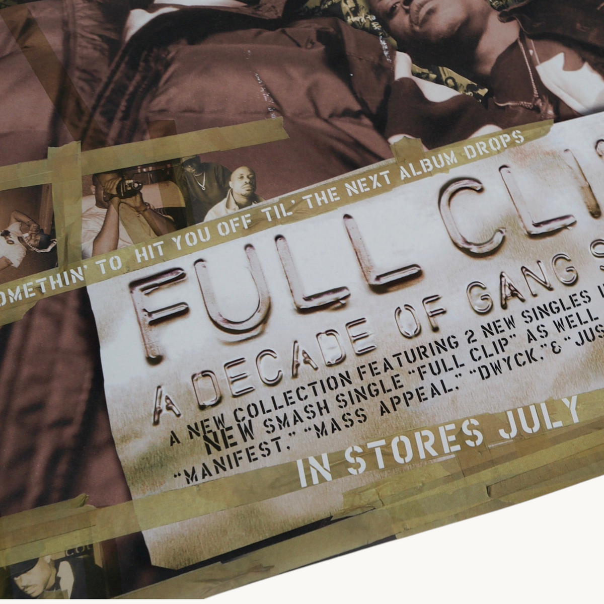 Gang Starr A Full Clip promotional poster
