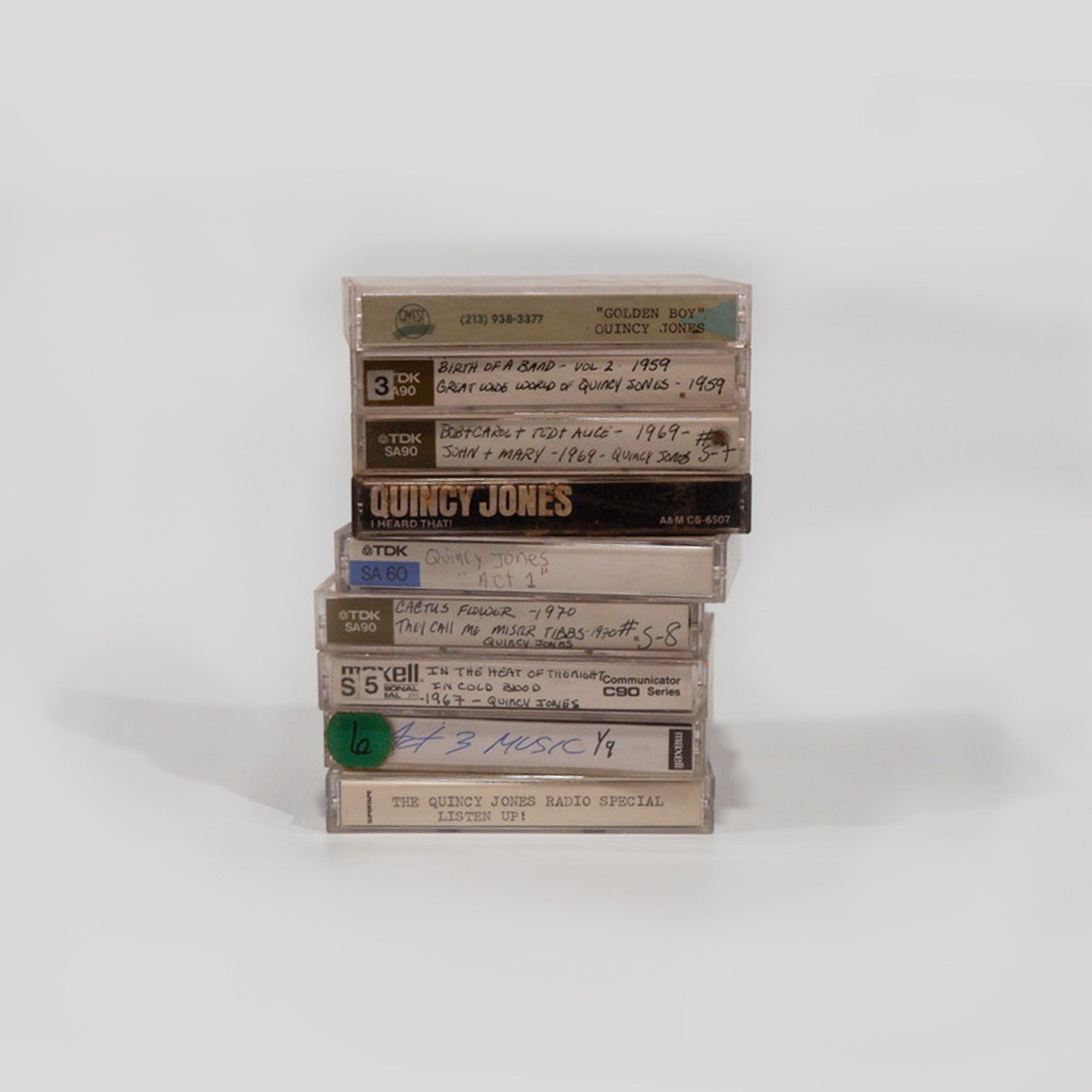 4. quincy jones tapes from when they worked together - just Quincy Jones music - 2.jpg