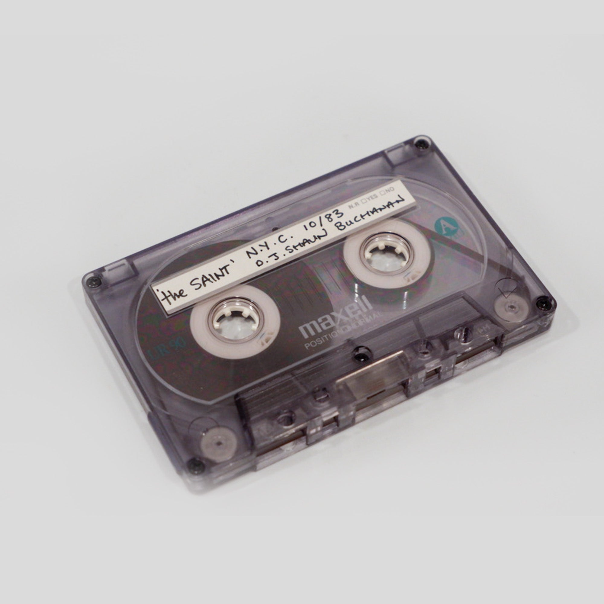 The Saint Nightclub– DJ Mix Cassette by Shaun Buchanan (October