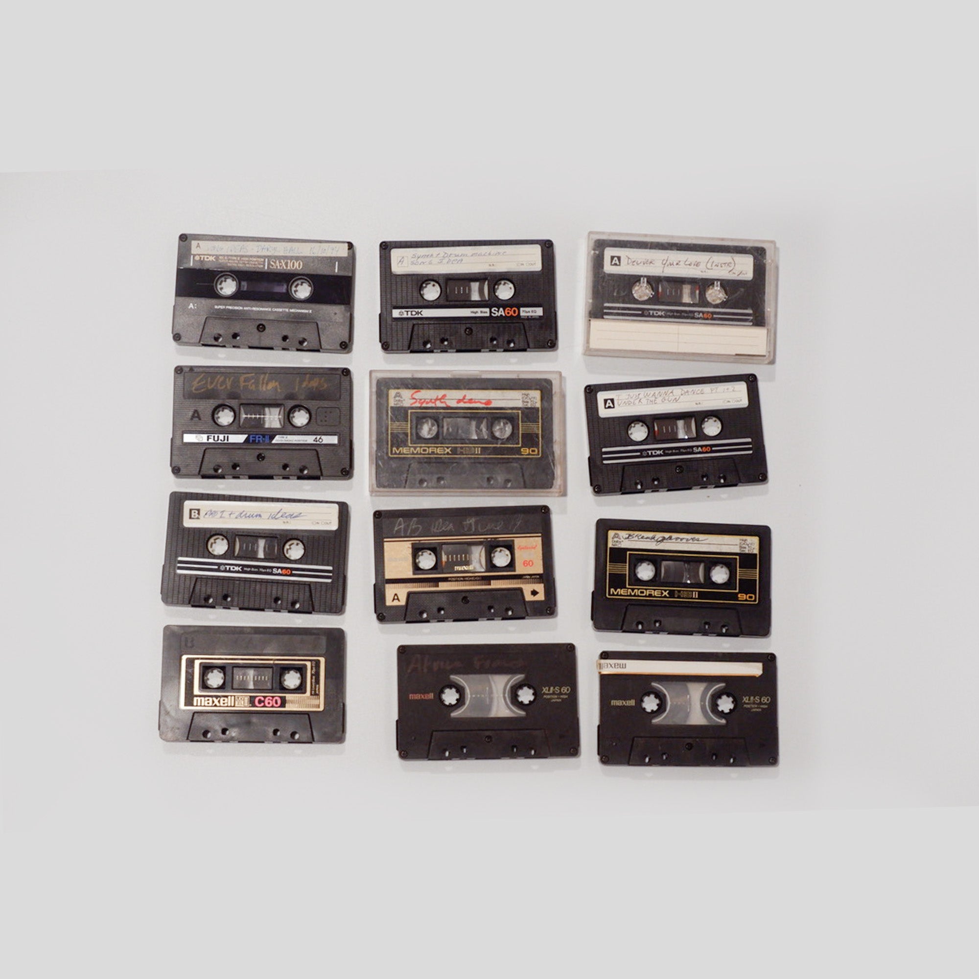 11. Arthur Baker beats - various tapes of studio ideas and sessions (unsure) - 2.jpg