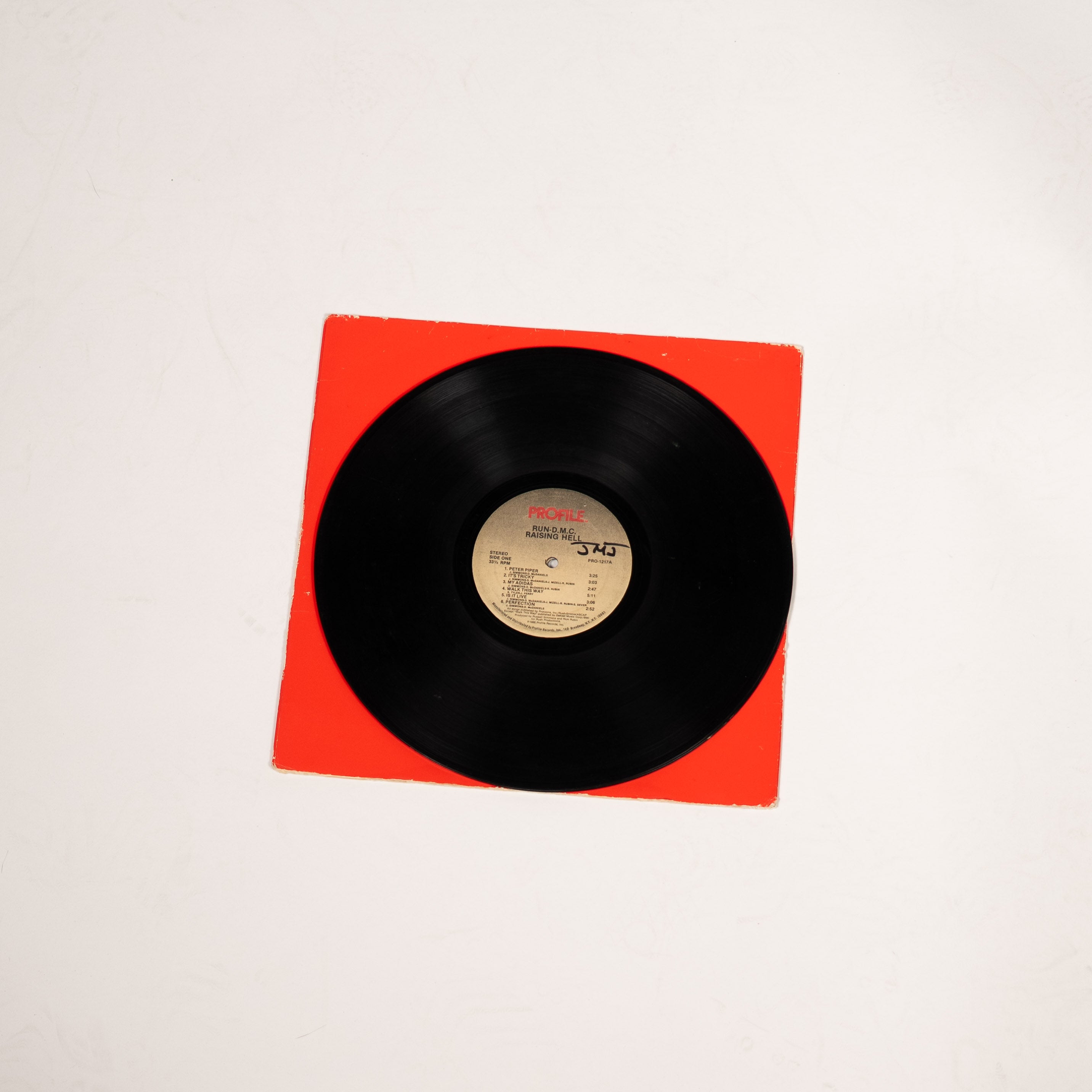 JMJ promo copy of Run DMC - ‘Raising Hell’ album