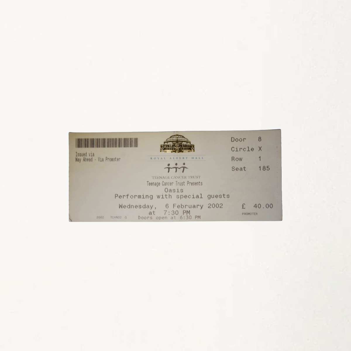 Oasis – Archive Ticket Collection (1997–2005)