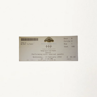 Oasis – Archive Ticket Collection (1997–2005)