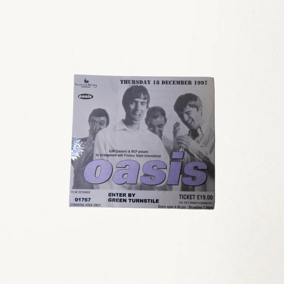 Oasis – Archive Ticket Collection (1997–2005)