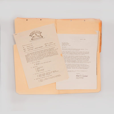 Def Jam Records – First-Ever Signed Contract (Rick Rubin 1984)
