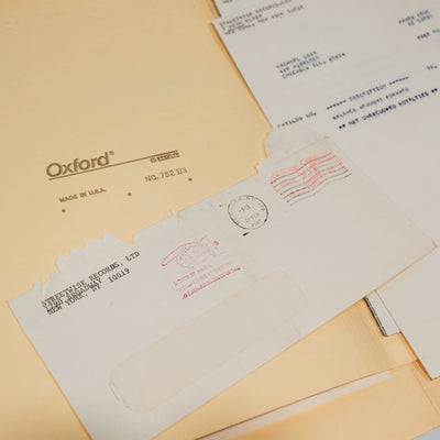 Def Jam Records – First-Ever Signed Contract (Rick Rubin 1984)