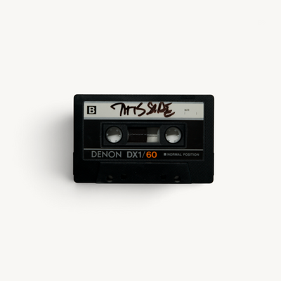 Moby – original hand-drawn DJ demo cassette, c. 1987–88 — photograph 5