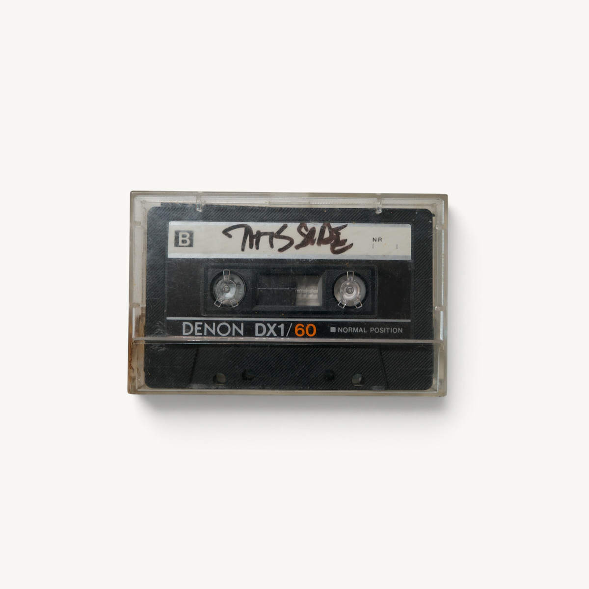 Moby – original hand-drawn DJ demo cassette, c. 1987–88 — photograph 4