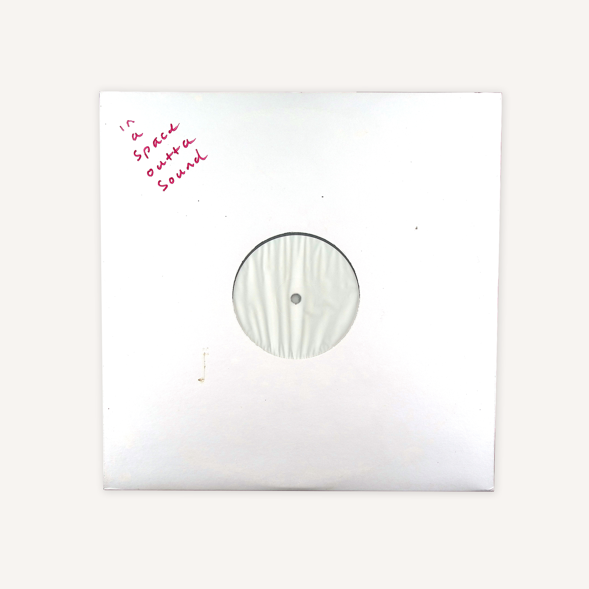 Signed) Unplayed Space Outta Sound White Labels (Warp 2006) – Wax