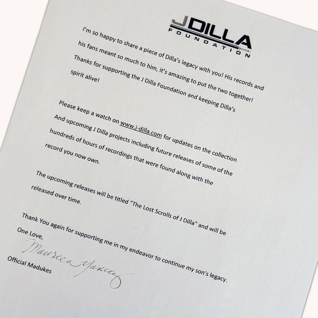 Large Professor’s Signed Akai S950 + J Dilla Vinyl Bundle