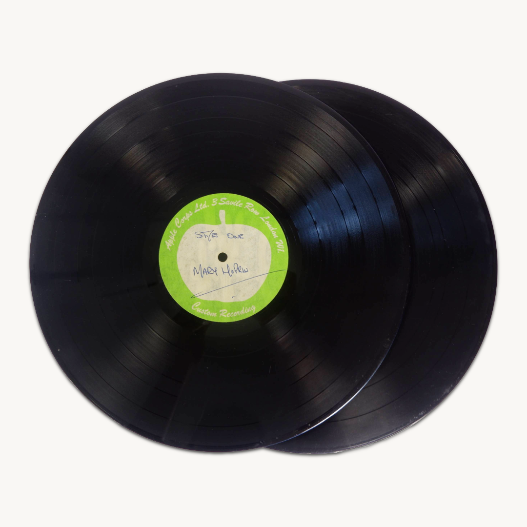 Mary Hopkin - Earth Song / Ocean Song Complete Apple Custom Recording Acetate Set (Sides One & Two)