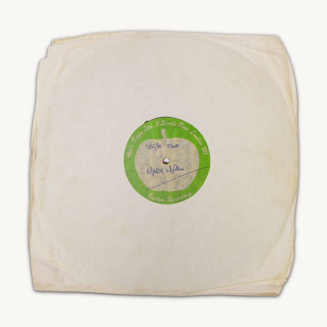 Mary Hopkin - Earth Song / Ocean Song Complete Apple Custom Recording Acetate Set (Sides One & Two)
