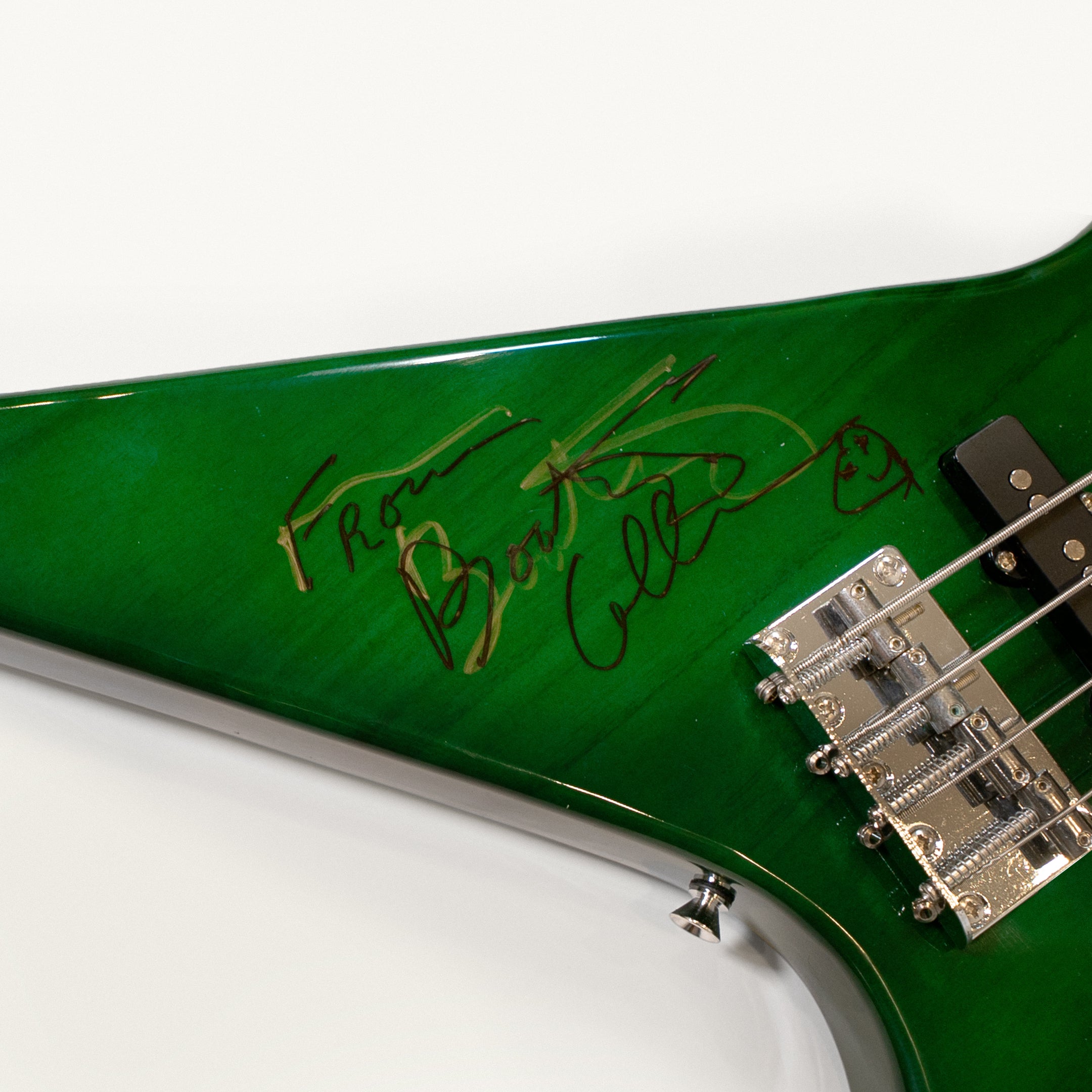 Bootsy Collins’ Signed Bass