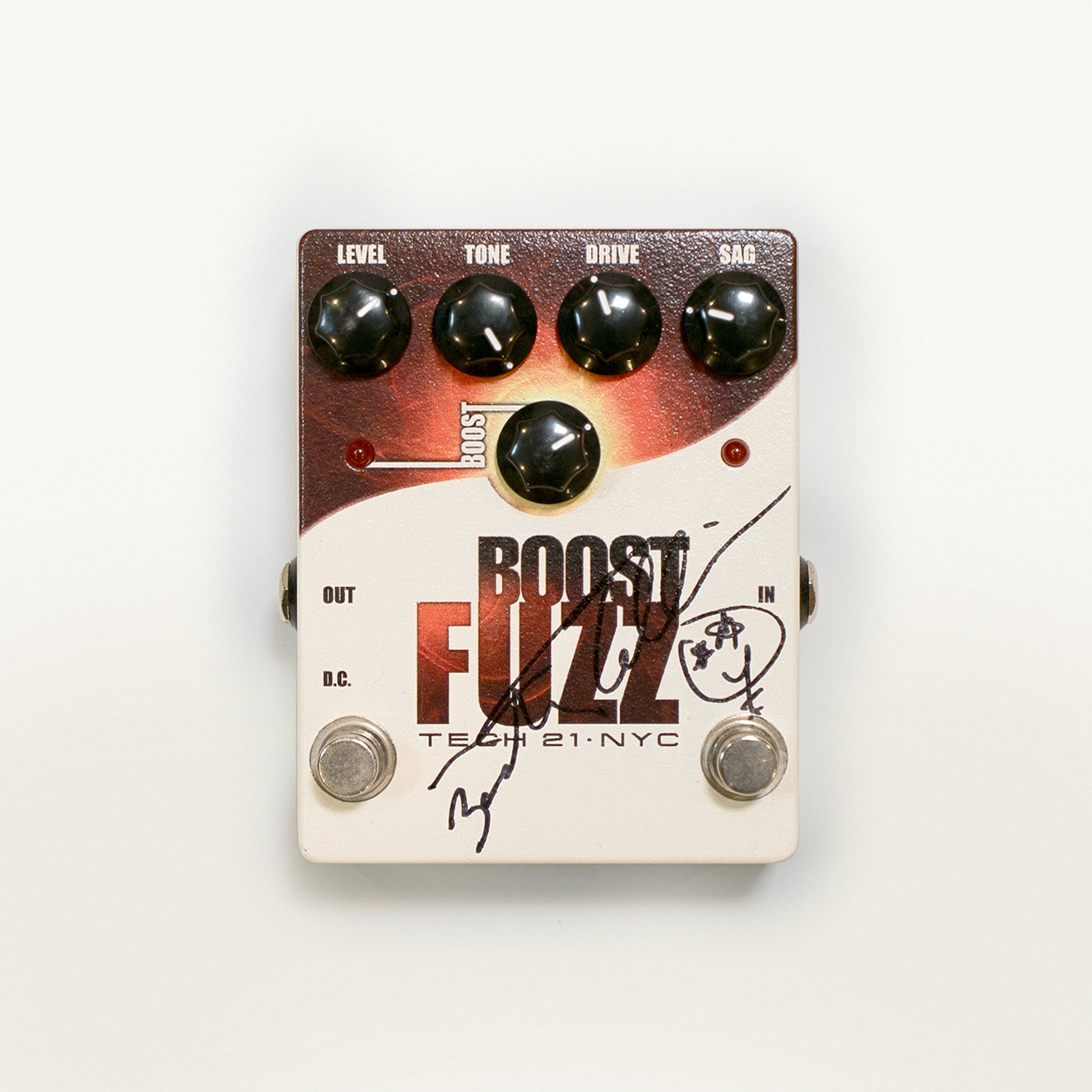 Bootsy Collins Signed Bass Pedal Used on The Funk Capital of the World