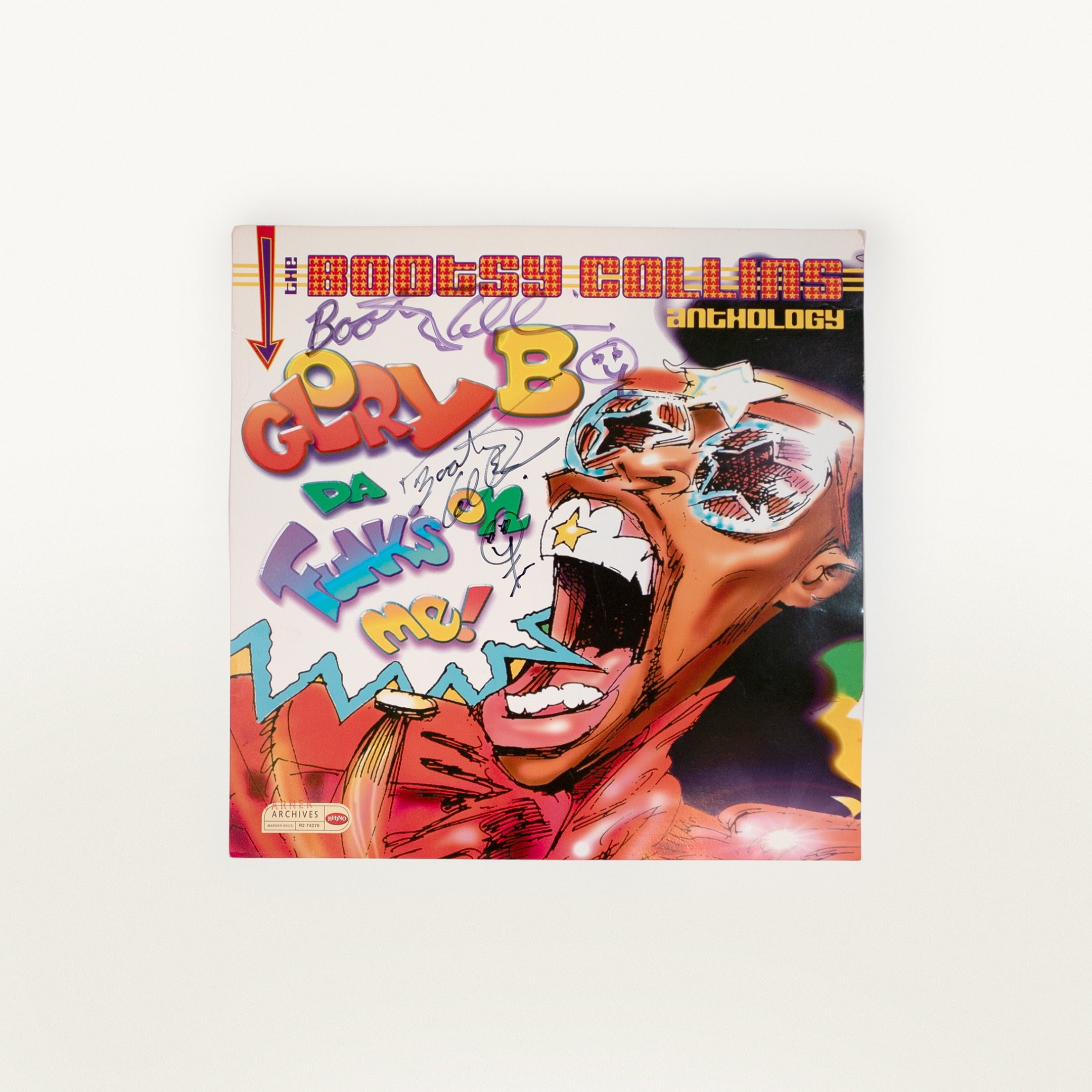 Signed The Bootsy Collins Anthology Double LP