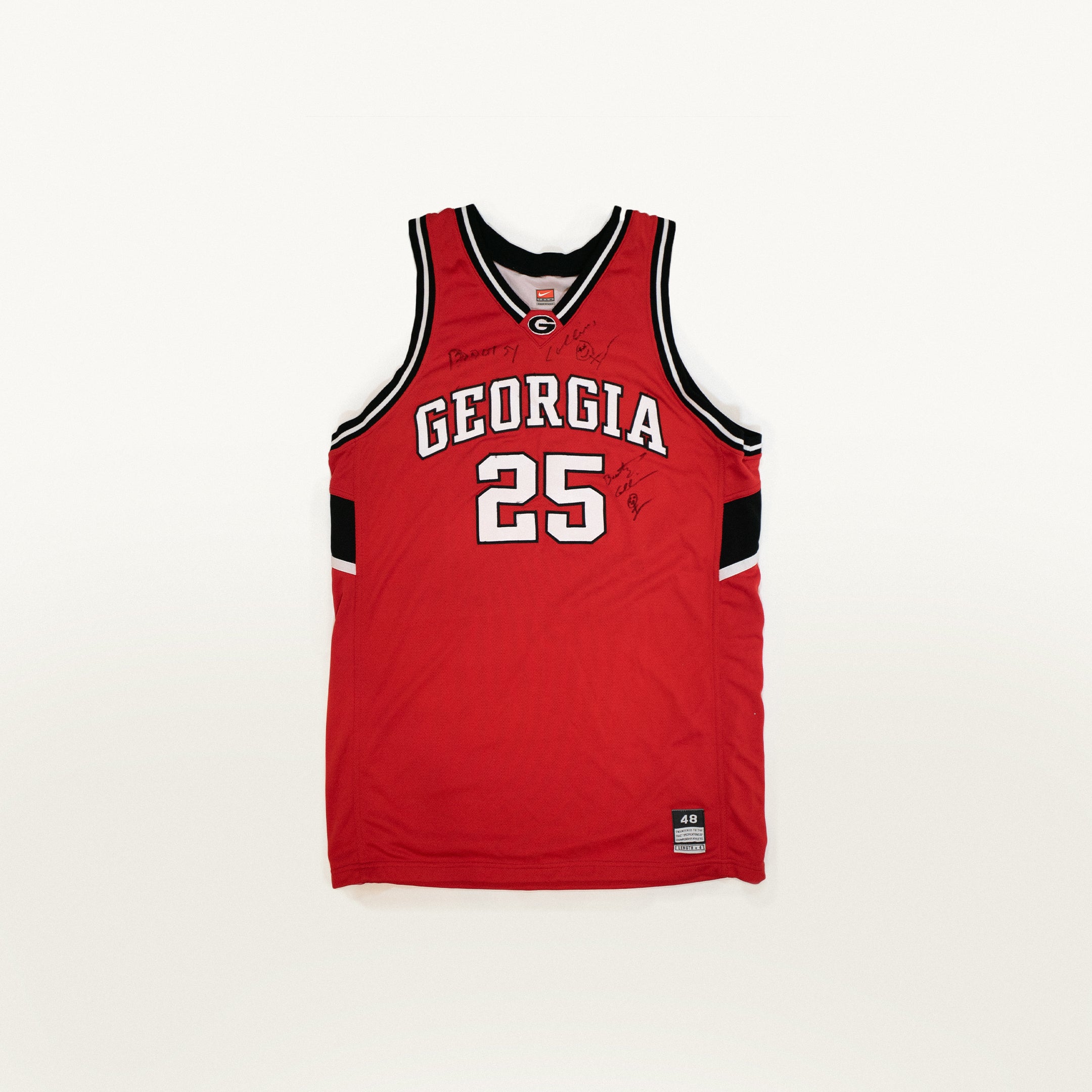 Signed Georgia Bulldogs No. 25 Jersey