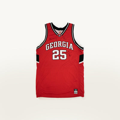 Signed Georgia Bulldogs No. 25 Jersey