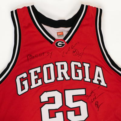 Signed Georgia Bulldogs No. 25 Jersey