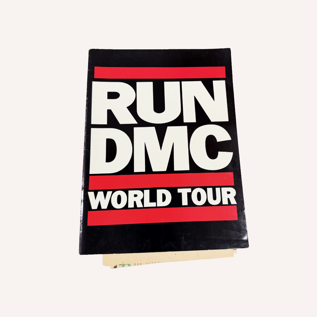 Run-DMC World Tour Booklet - Tour Merchandise (Photography by Glen E. Friedman)