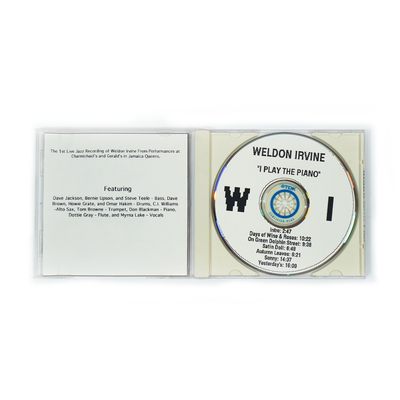 Weldon Irvine - I Play the Piano CD (1 of 1)