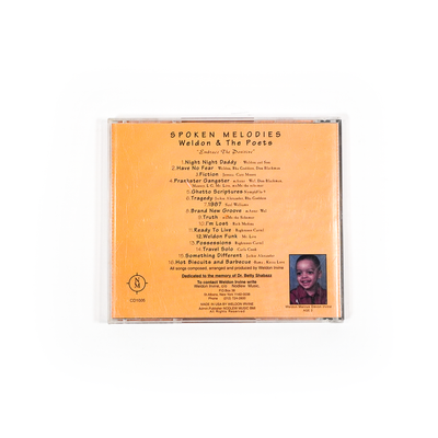 Weldon & the Poets - Spoken Melodies (Embrace The Positive) CD (1997)