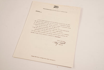 Don Blackman 1988 Press Kit (White/Grey)