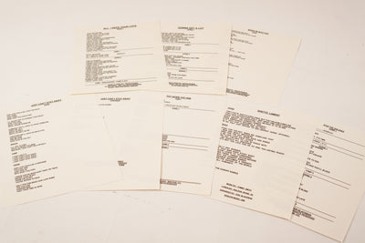 Don Blackman 1988 Press Kit (Red)