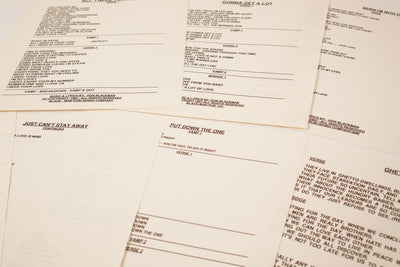 Don Blackman 1988 Press Kit (Red)