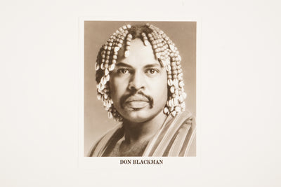 Don Blackman 1988 Press Kit (Red)