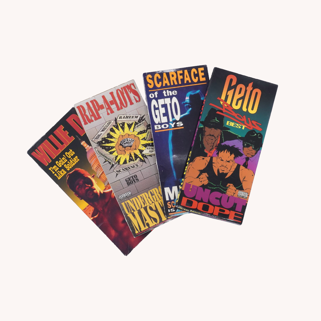 “Rap-A-Lot Records” - Original 12” Flat Group (1992 – Geto Boys, Raheem & Ganksta N-I-P)