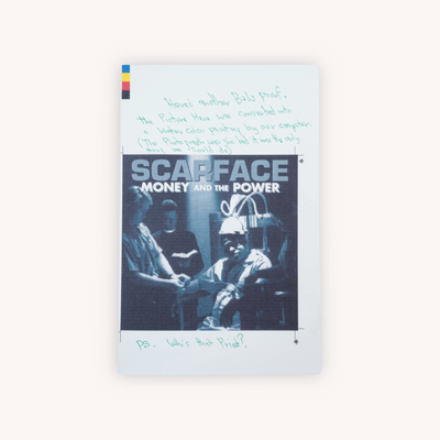 “Scarface – Money and the Power” - Original - Hand-Corrected Cover Proof Set (1/1)