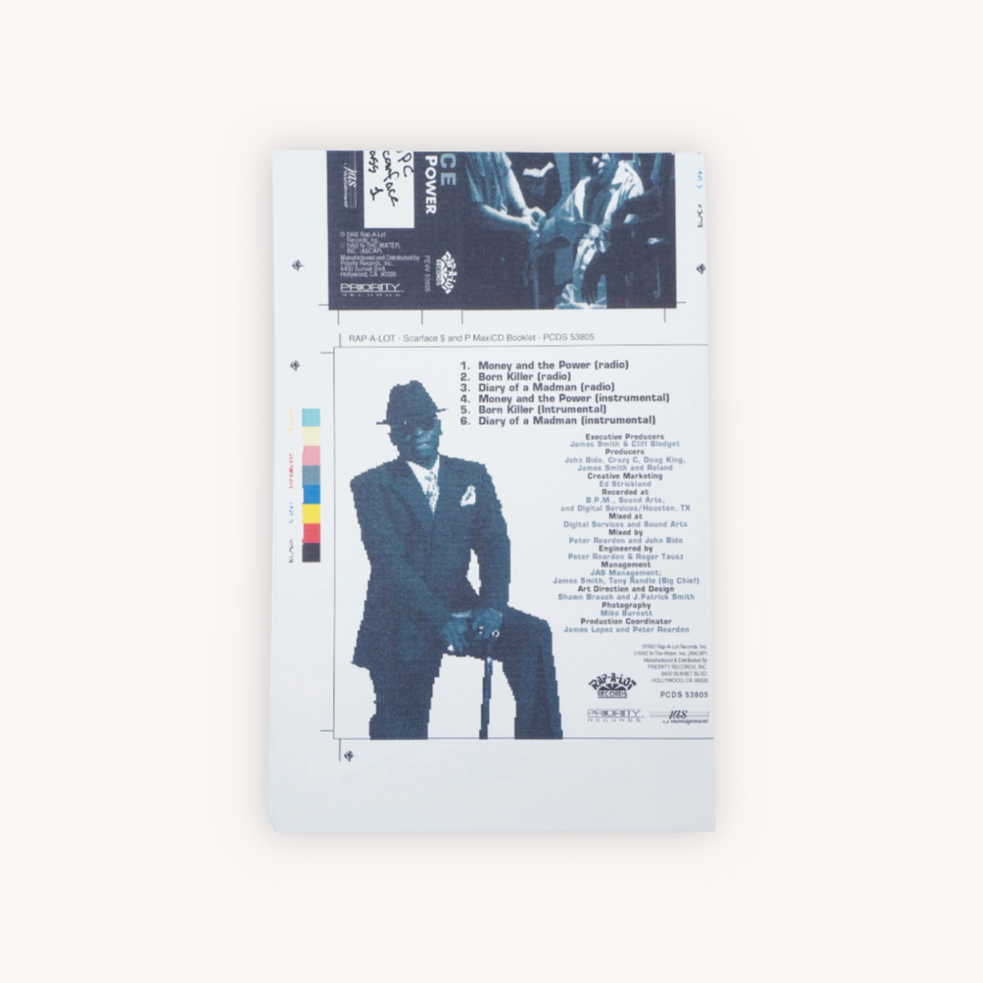 “Scarface – Money and the Power” - Original - Hand-Corrected Cover Proof Set (1/1)