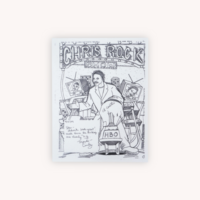 “The Chris Rock Show (HBO)” - Original Sketch & Proof Set (1/1)