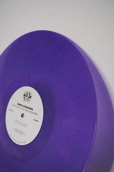 Mario Acquaviva "Notturno Italiano Reworks" (including Ron Trent remix) (purple)