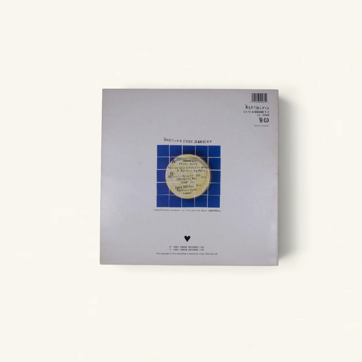 S*M*A*S*H - ‘Another Love’ EP: Town House Production Master DAT + Cassette + 12-Inch & Sealed CD