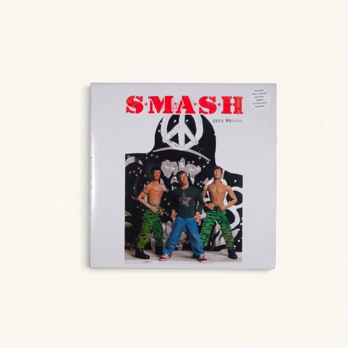 S*M*A*S*H - ‘Self Abused’ Town House Production Master DAT + Album (LP, CD, Cassette) + Sealed CD EP
