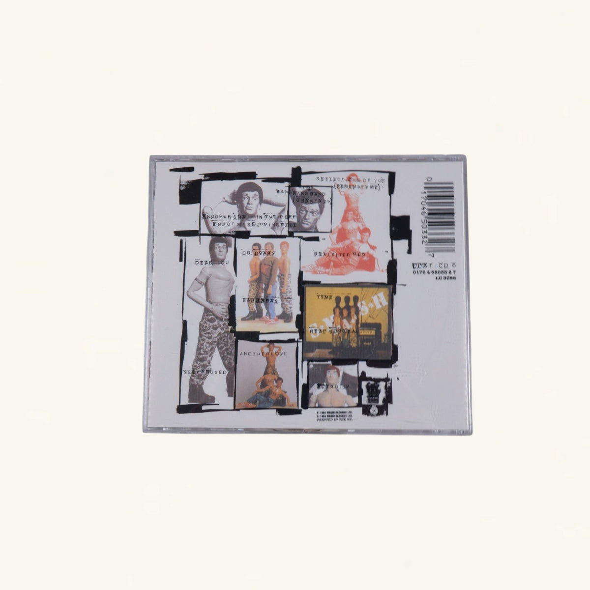 S*M*A*S*H - ‘Self Abused’ Town House Production Master DAT + Album (LP, CD, Cassette) + Sealed CD EP