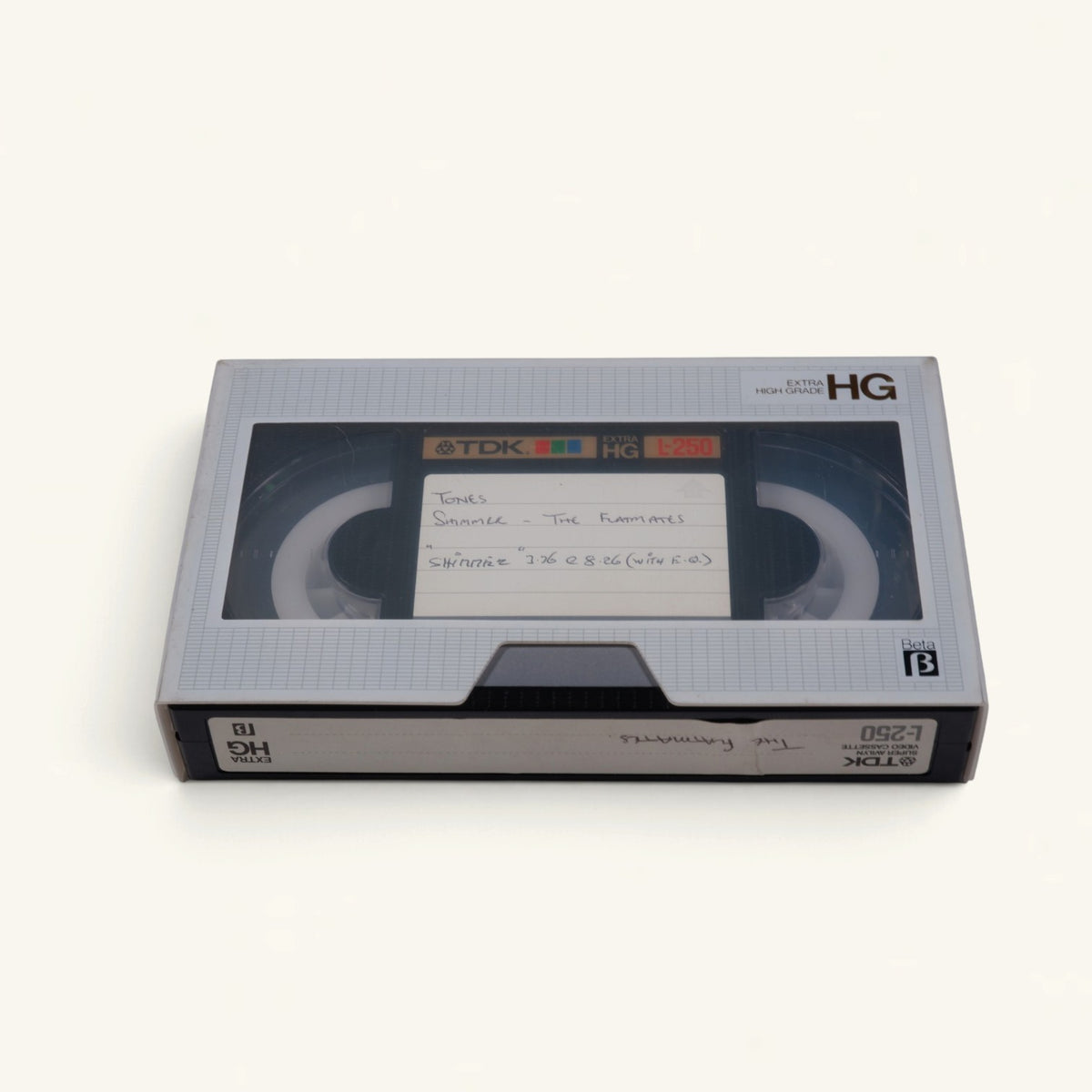 The Flatmates - ‘Shimmer’ Finished-Mix Betamax + Four Demo Tapes + ‘Shimmer’ 12-Inch