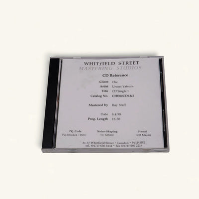 Urusei Yatsura - ‘Slain By’ Mastering References: Four Whitfield Street CDs + Mastered Cassette