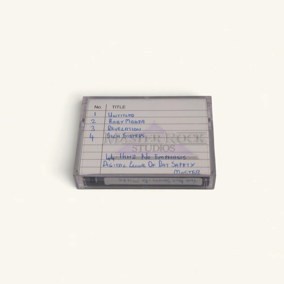 Pale Saints - Master Rock ‘EP Mixes’ DAT + Two Cassettes