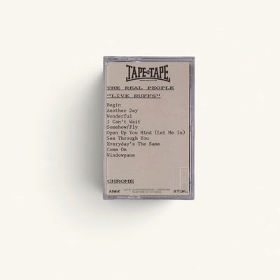 The Real People - ‘Live Ruffs’ Live Recording Cassette (Tape to Tape)