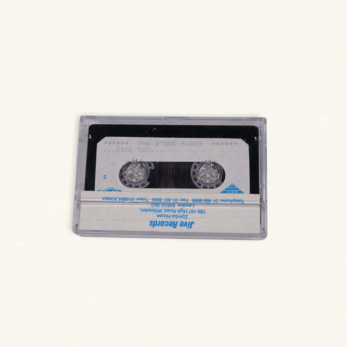 The Stone Roses - Jive / Zomba Cassette with John Leckie Original Mix of ‘She Bangs the Drums’