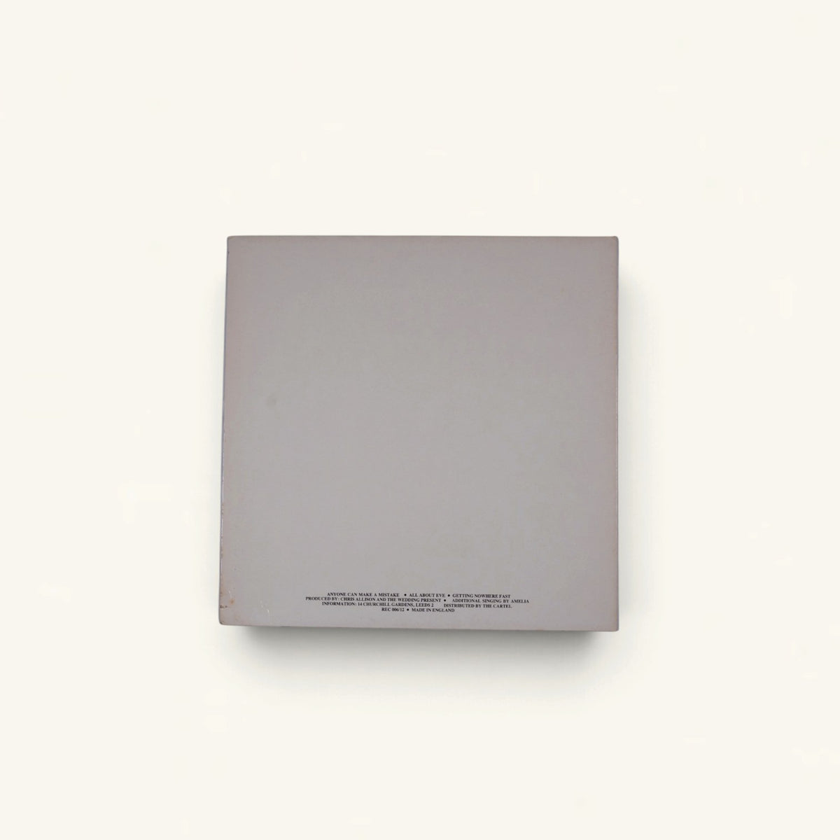 The Wedding Present - ‘Anyone Can Make a Mistake’ 12-Inch & 7-Inch + ‘My Favourite Dress’ 12-Inch