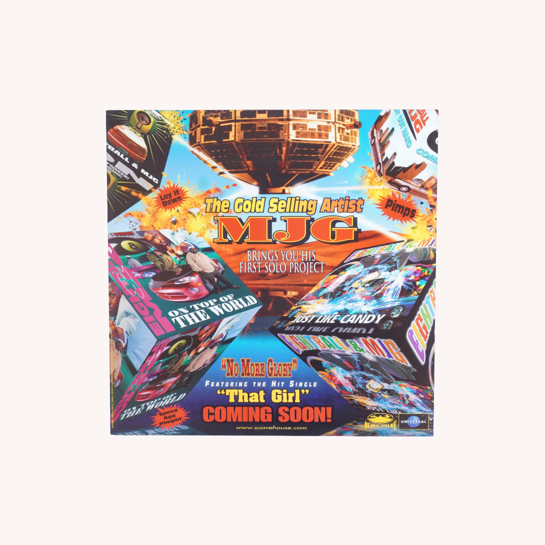 “MJG – No More Glory” - Original 12” Promotional Flat (Front & Back, 1/1)