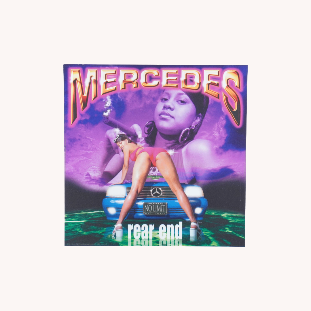 “Mercedes – Rear End” - Limited Edition Sintra Print (1/1, Signed & Sealed)