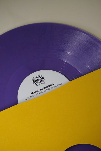 Mario Acquaviva "Notturno Italiano Reworks" (including Ron Trent remix) (purple)